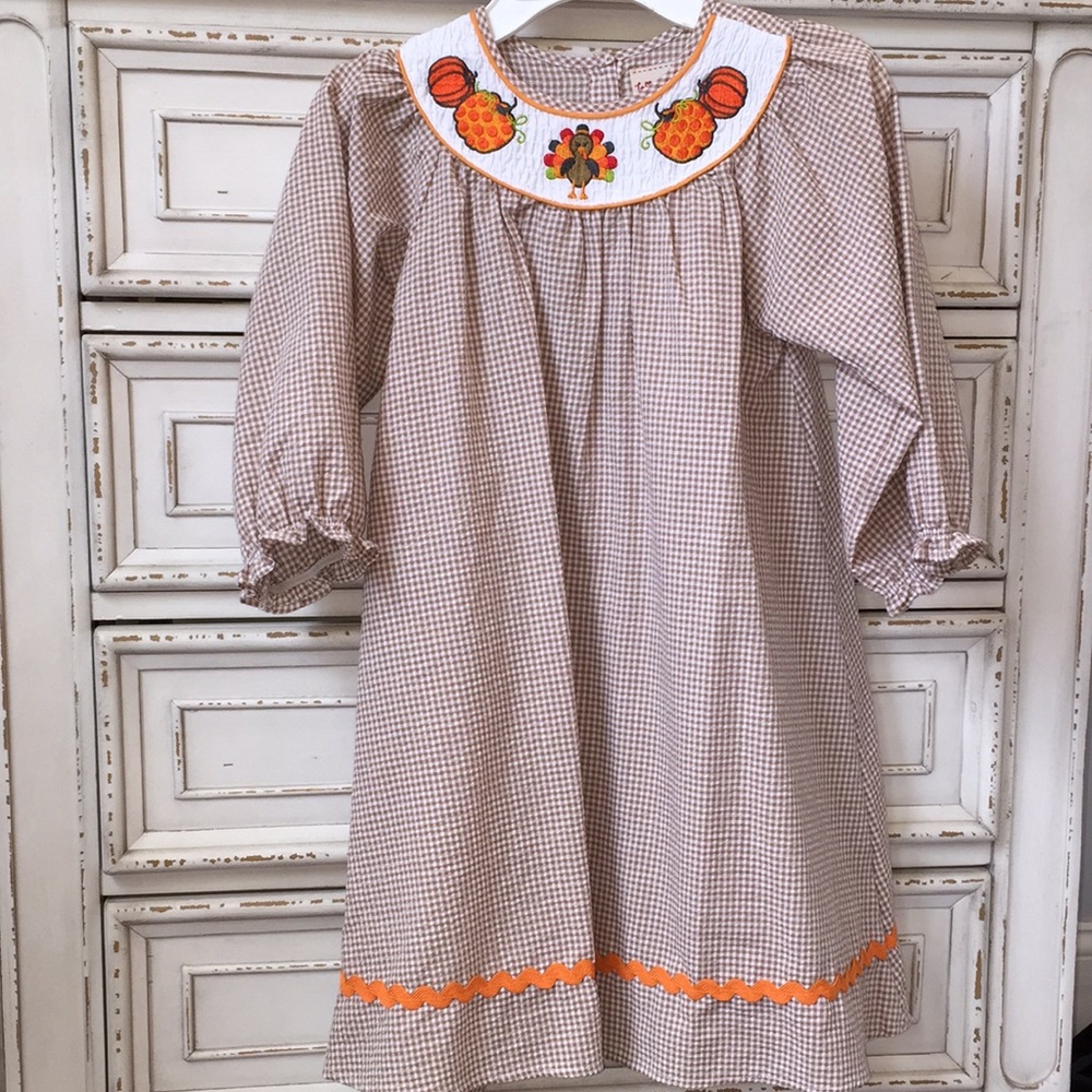 Girls Thanksgiving Dress